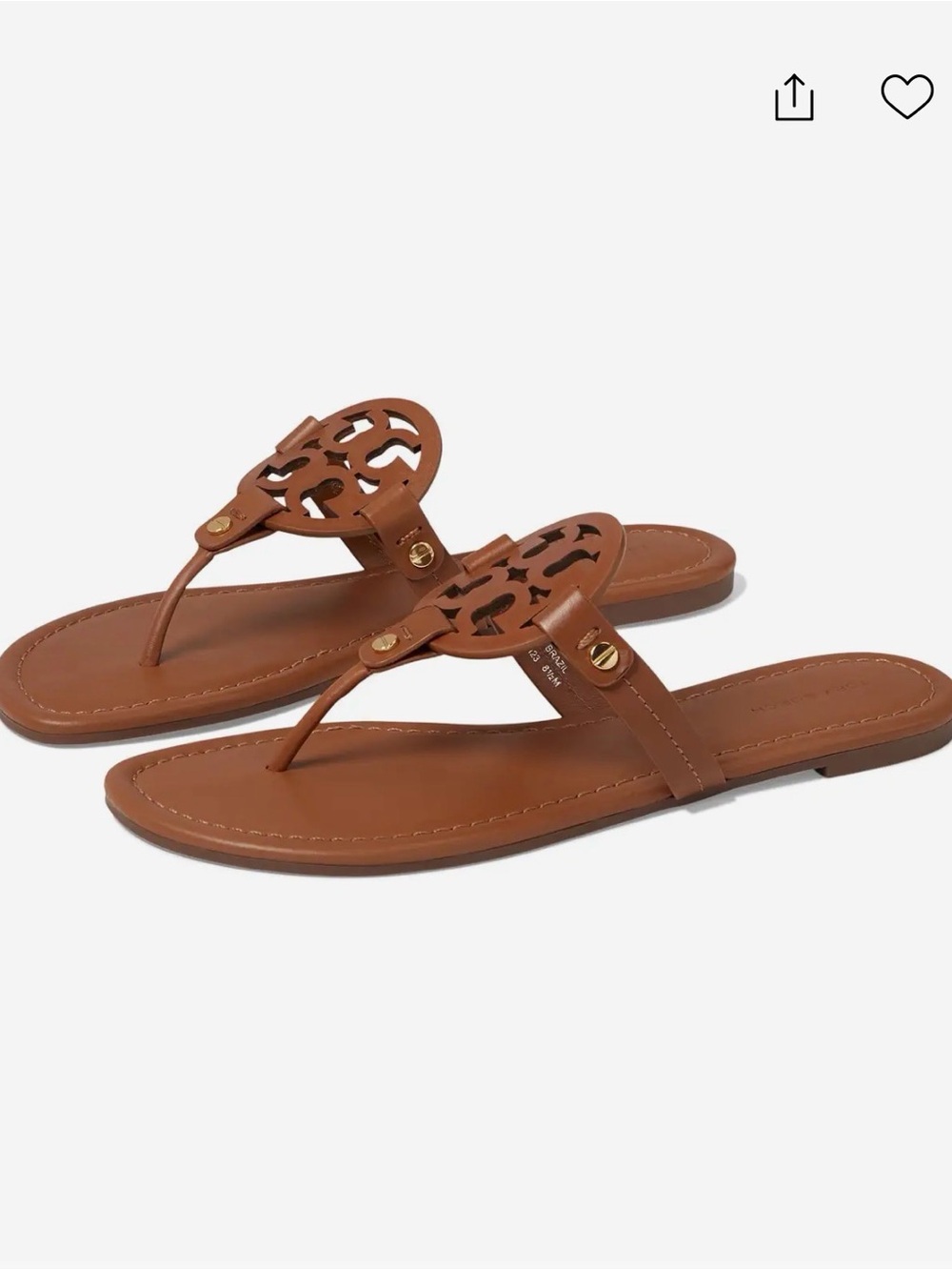 Tory Burch Miller Sandal size 7.5
